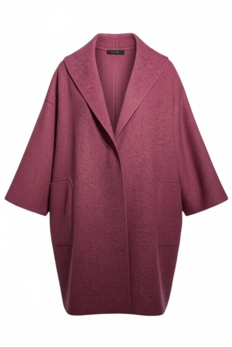 Chaquetón cashmere Capri (Rosa)